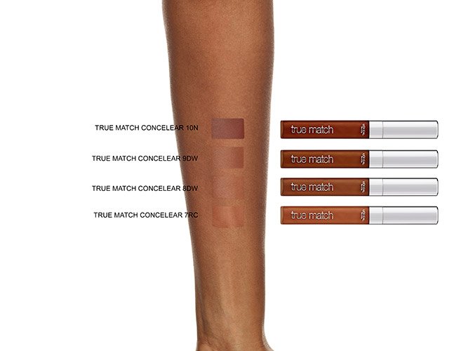 Concealer True Match Perfect Concealer Mörk Hy Färgprov På Arm